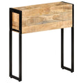 vidaXL Donica, 60x20x68 cm, surowe drewno mango