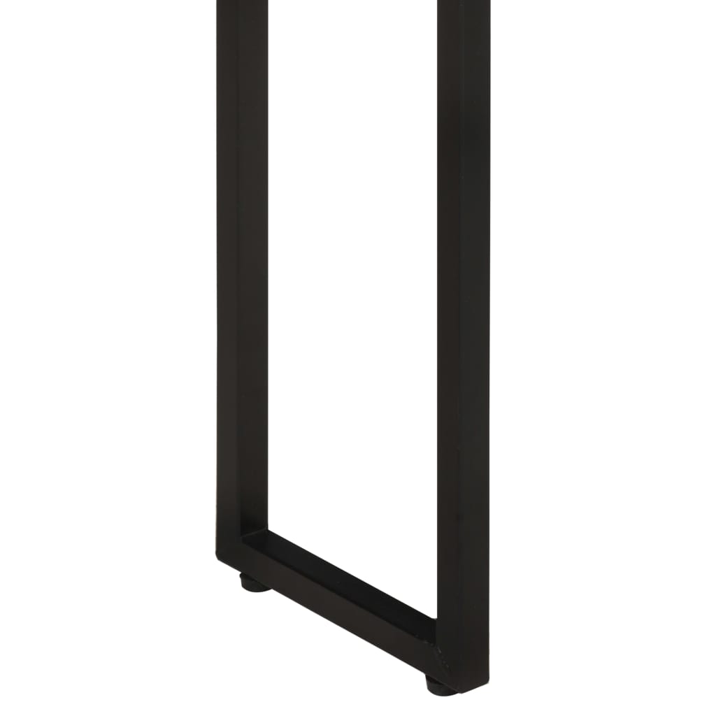 vidaXL Donica, 60x20x68 cm, surowe drewno mango