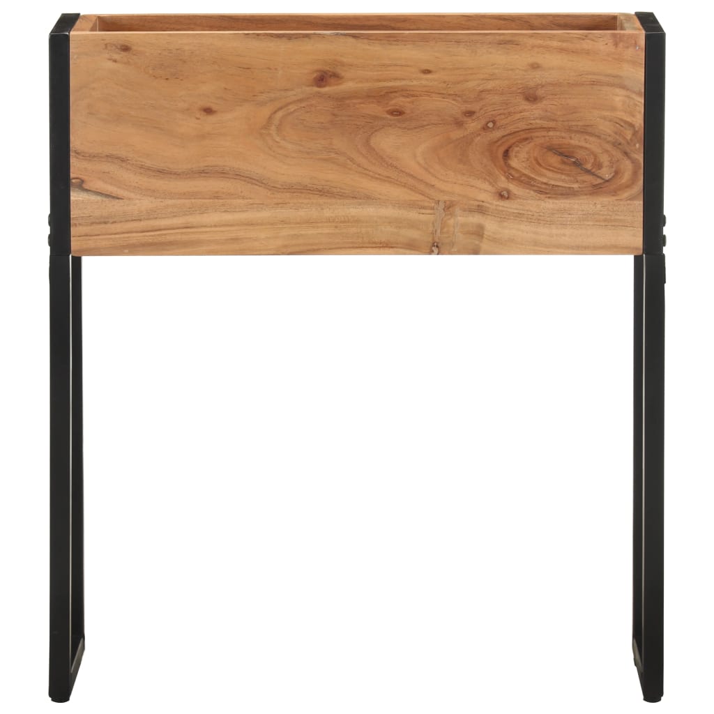 vidaXL Donica, 60x20x68 cm, lite drewno akacjowe
