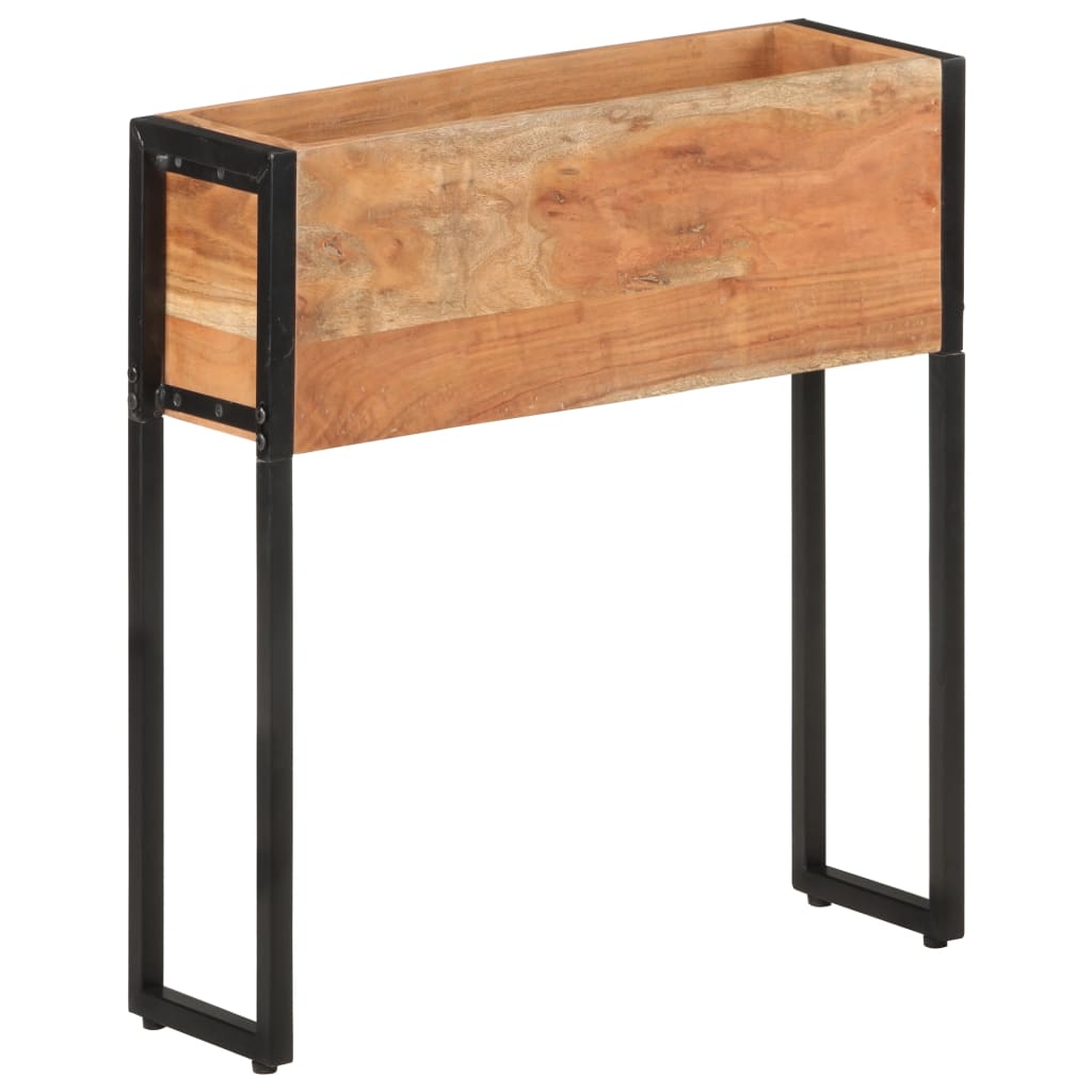 vidaXL Donica, 60x20x68 cm, lite drewno akacjowe