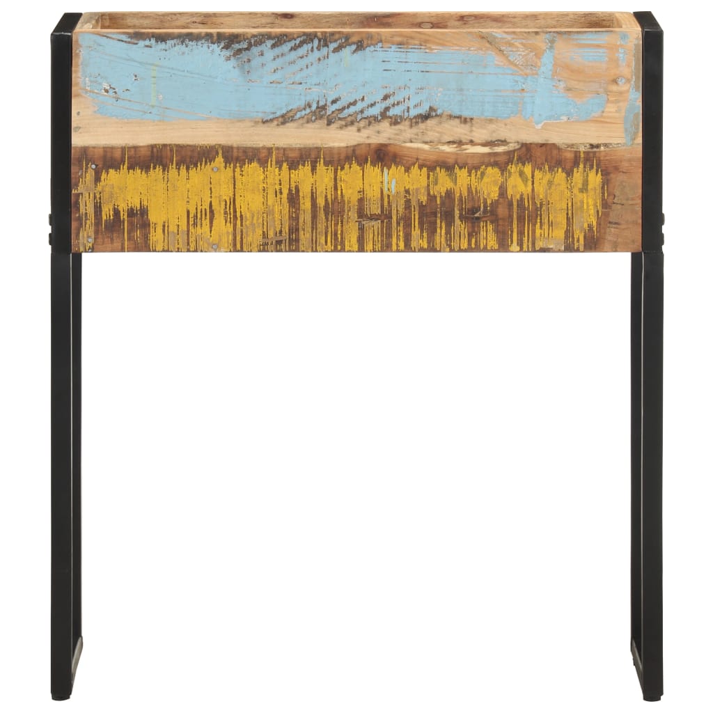 vidaXL Donica, 60x20x68 cm, lite drewno z odzysku