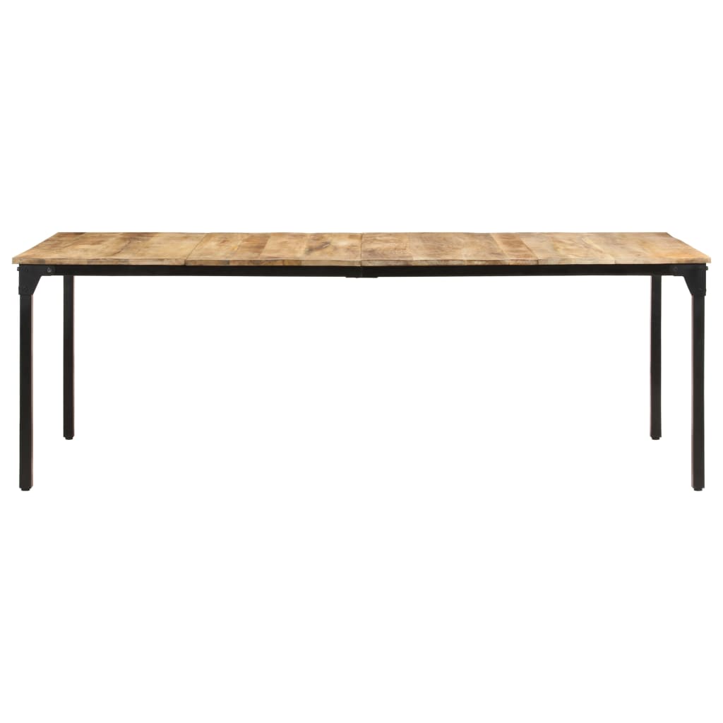 vidaXL Stół jadalniany, 220 x 100 x 76 cm, surowe drewno mango