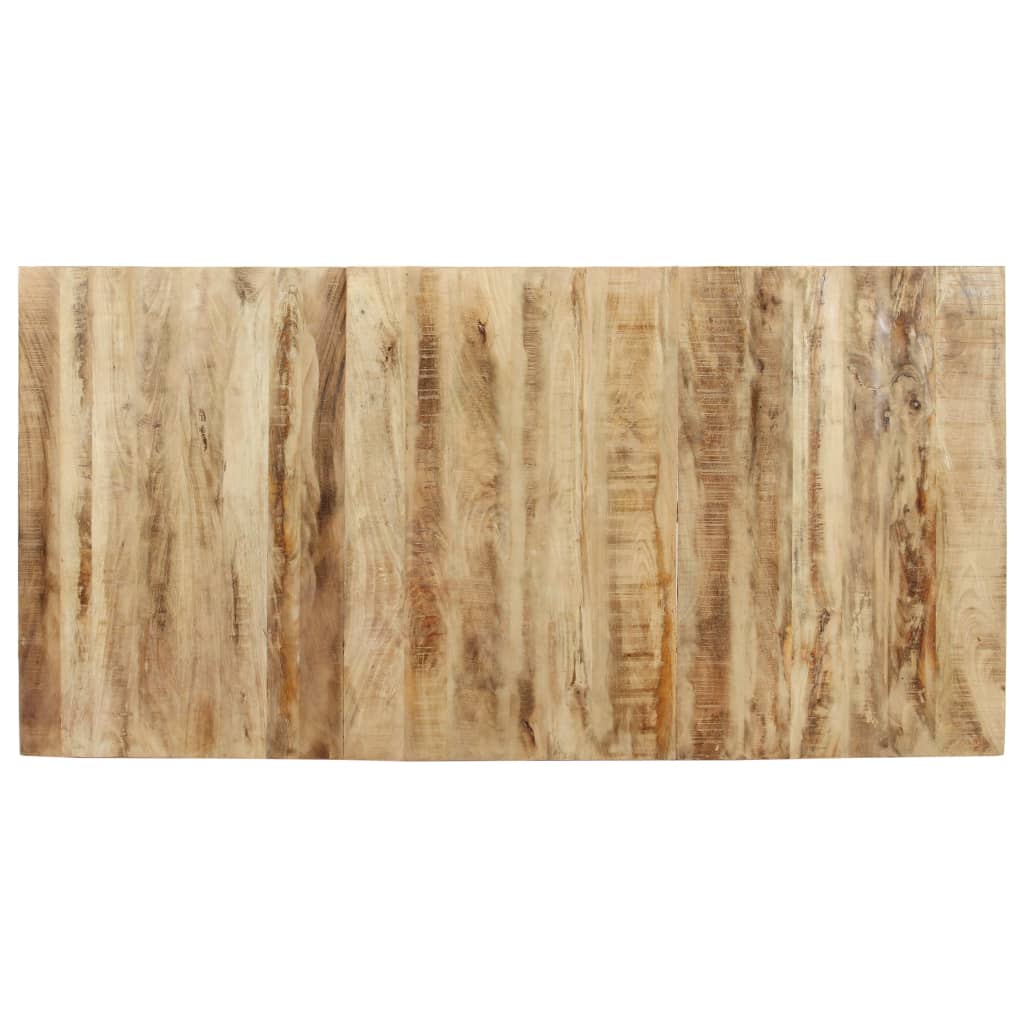 vidaXL Stół jadalniany, 160 x 80 x 76 cm, surowe drewno mango
