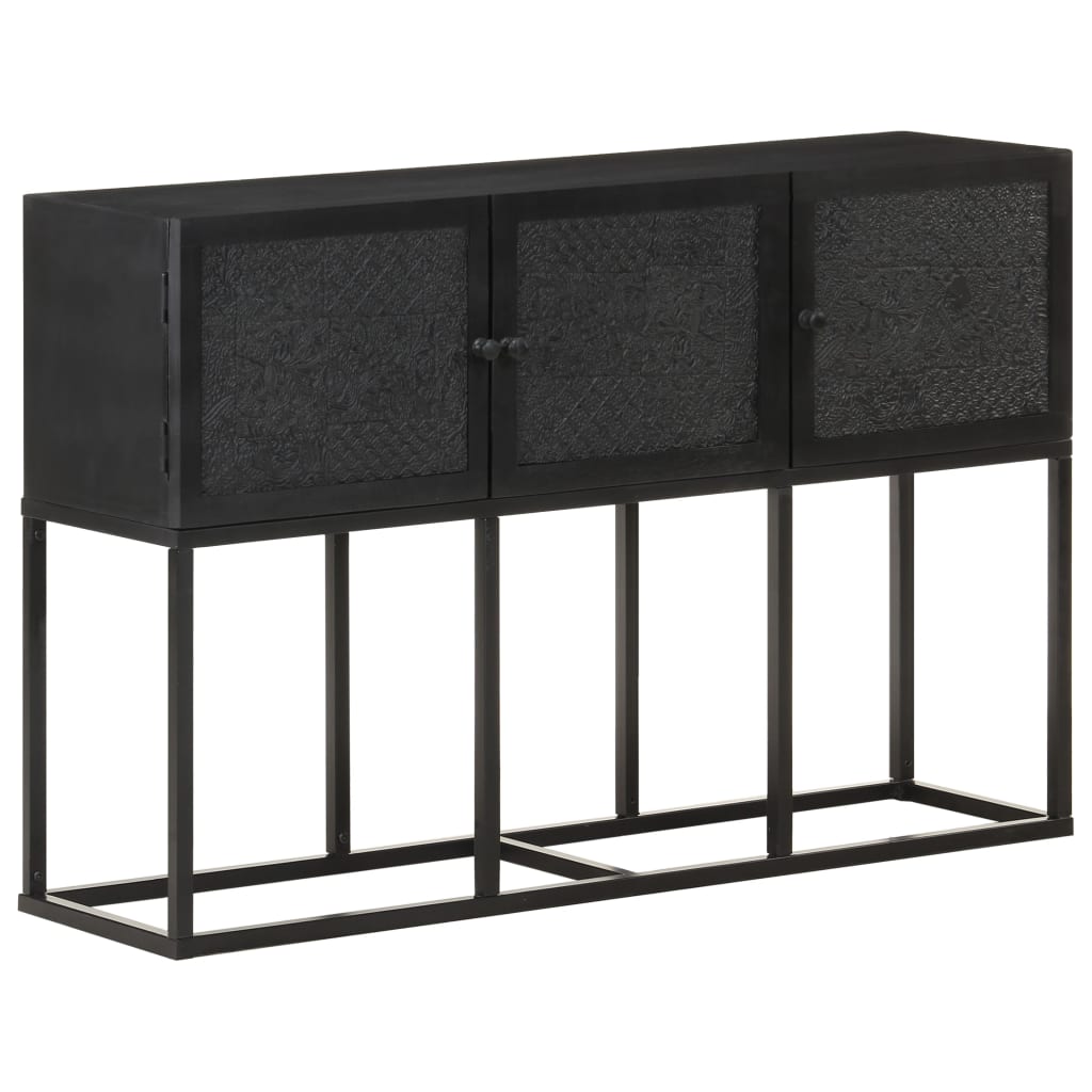 vidaXL Szafka, 115 x 30 x 76 cm, lite drewno mango