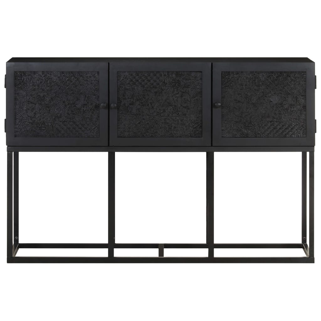 vidaXL Szafka, 115 x 30 x 76 cm, lite drewno mango