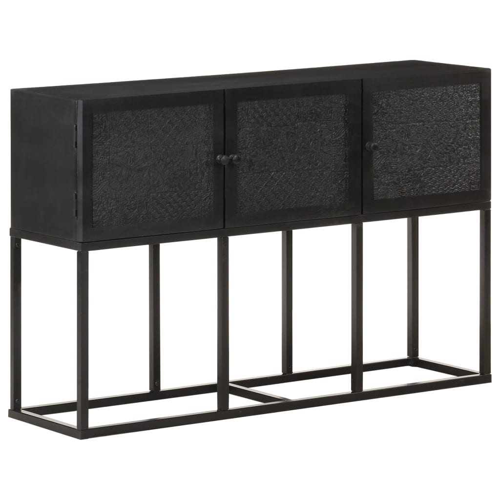 vidaXL Szafka, 115 x 30 x 76 cm, lite drewno mango
