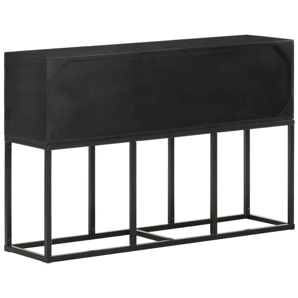 vidaXL Szafka, 115 x 30 x 76 cm, lite drewno mango