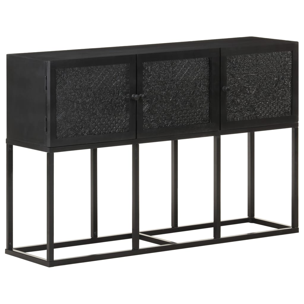 vidaXL Szafka, 115 x 30 x 76 cm, lite drewno mango