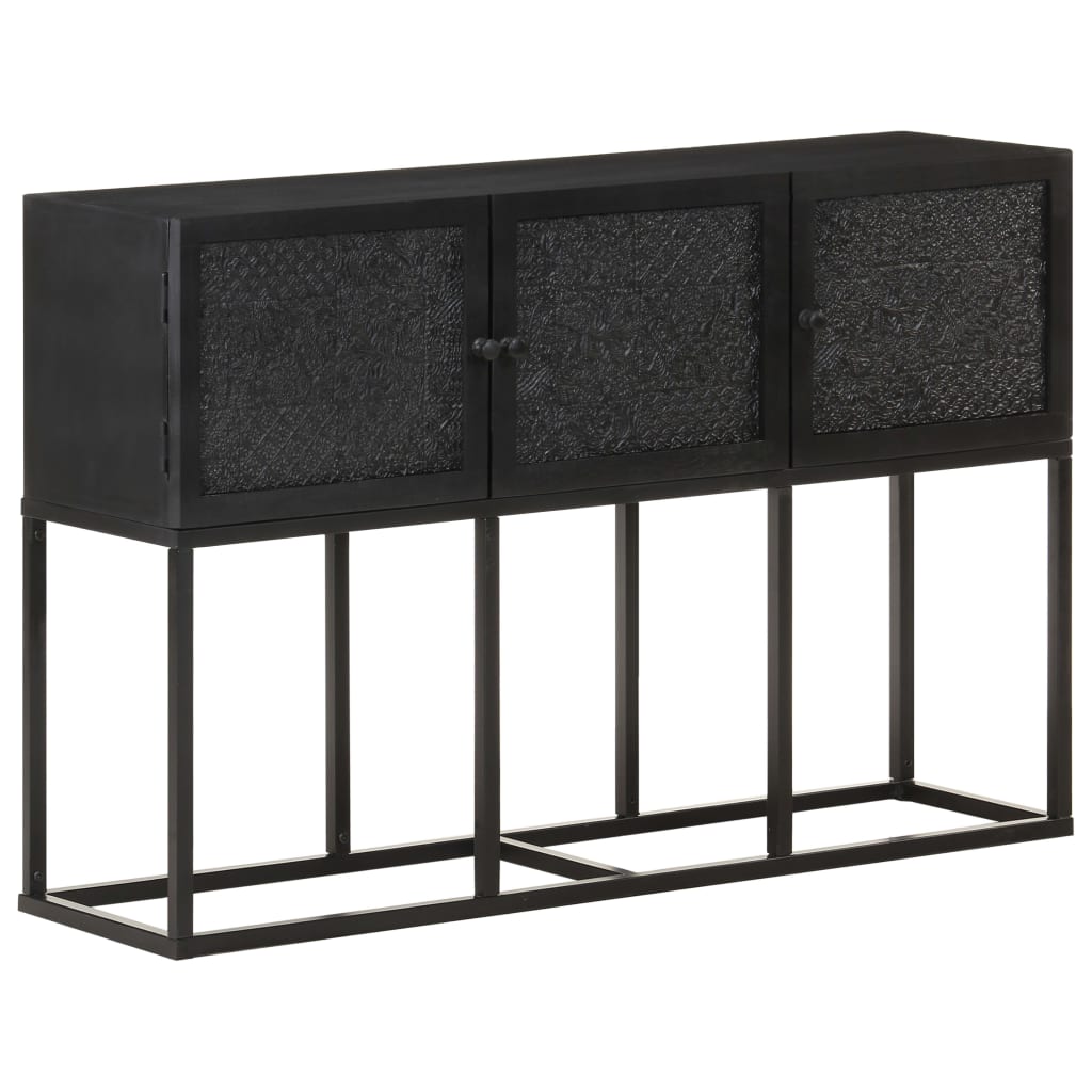 vidaXL Szafka, 115 x 30 x 76 cm, lite drewno mango