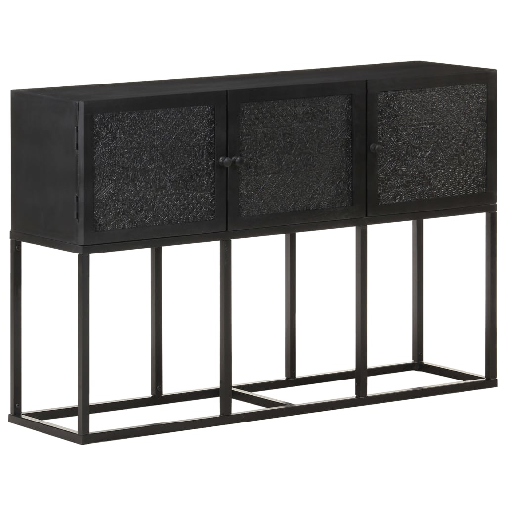 vidaXL Szafka, 115 x 30 x 76 cm, lite drewno mango