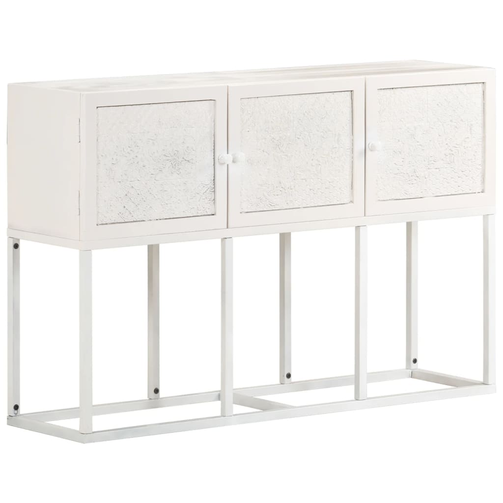 vidaXL Szafka, 115 x 30 x 76 cm, lite drewno mango