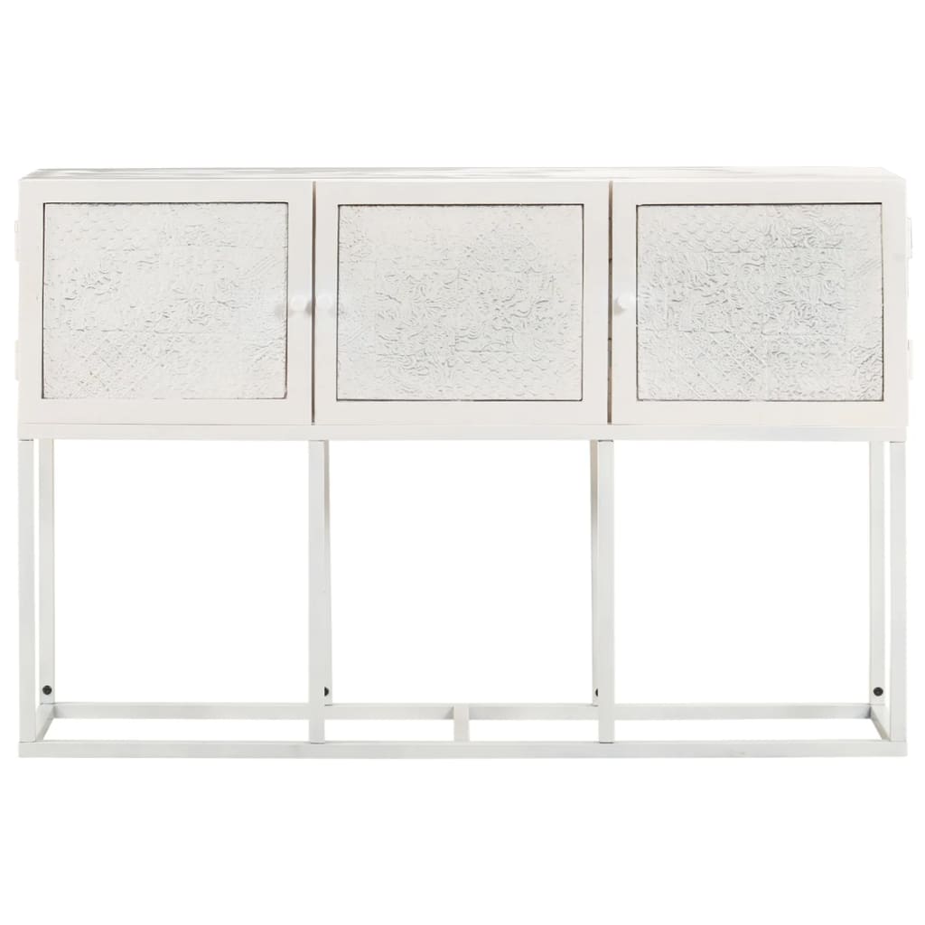 vidaXL Szafka, 115 x 30 x 76 cm, lite drewno mango