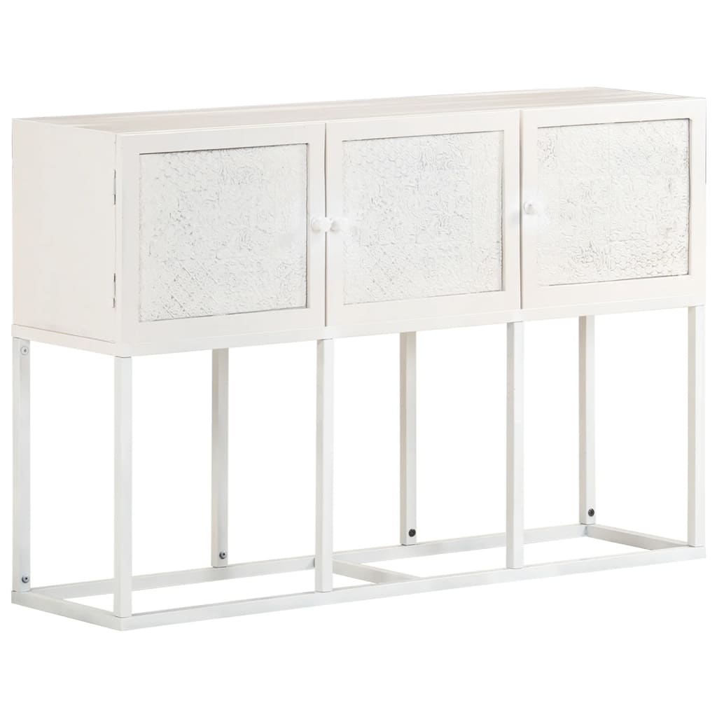 vidaXL Szafka, 115 x 30 x 76 cm, lite drewno mango