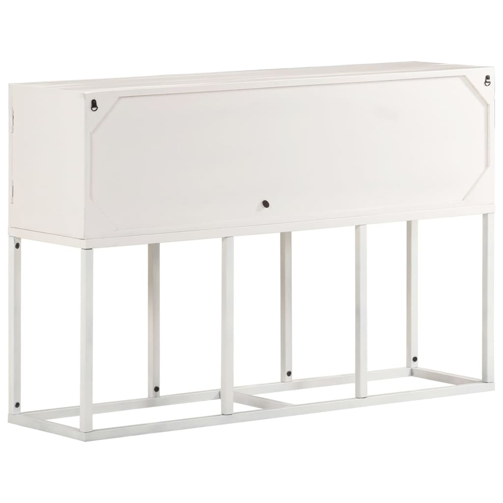 vidaXL Szafka, 115 x 30 x 76 cm, lite drewno mango