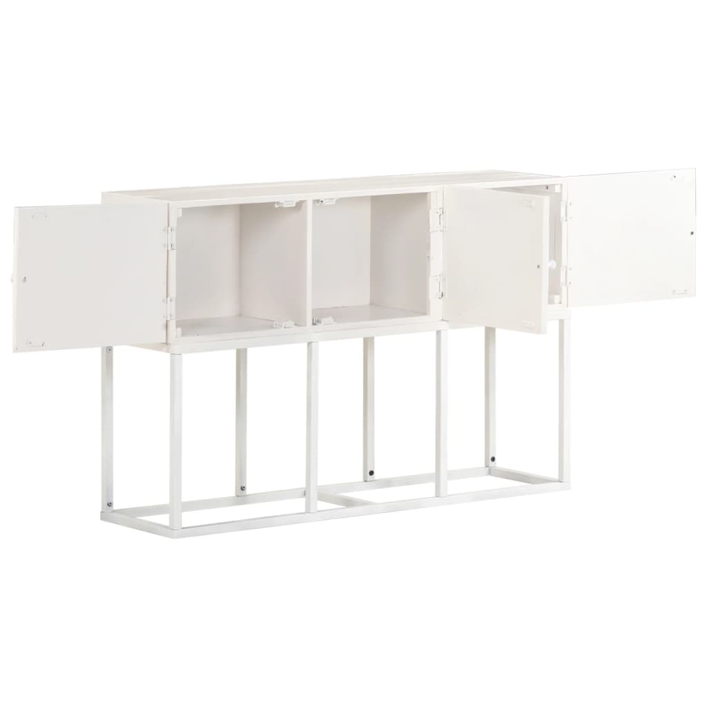 vidaXL Szafka, 115 x 30 x 76 cm, lite drewno mango