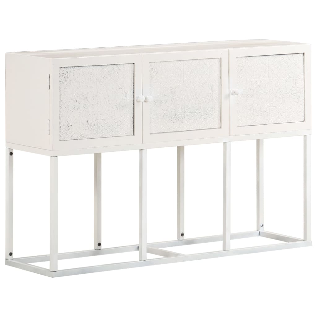 vidaXL Szafka, 115 x 30 x 76 cm, lite drewno mango