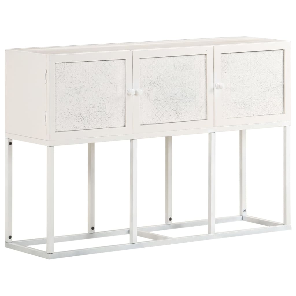 vidaXL Szafka, 115 x 30 x 76 cm, lite drewno mango