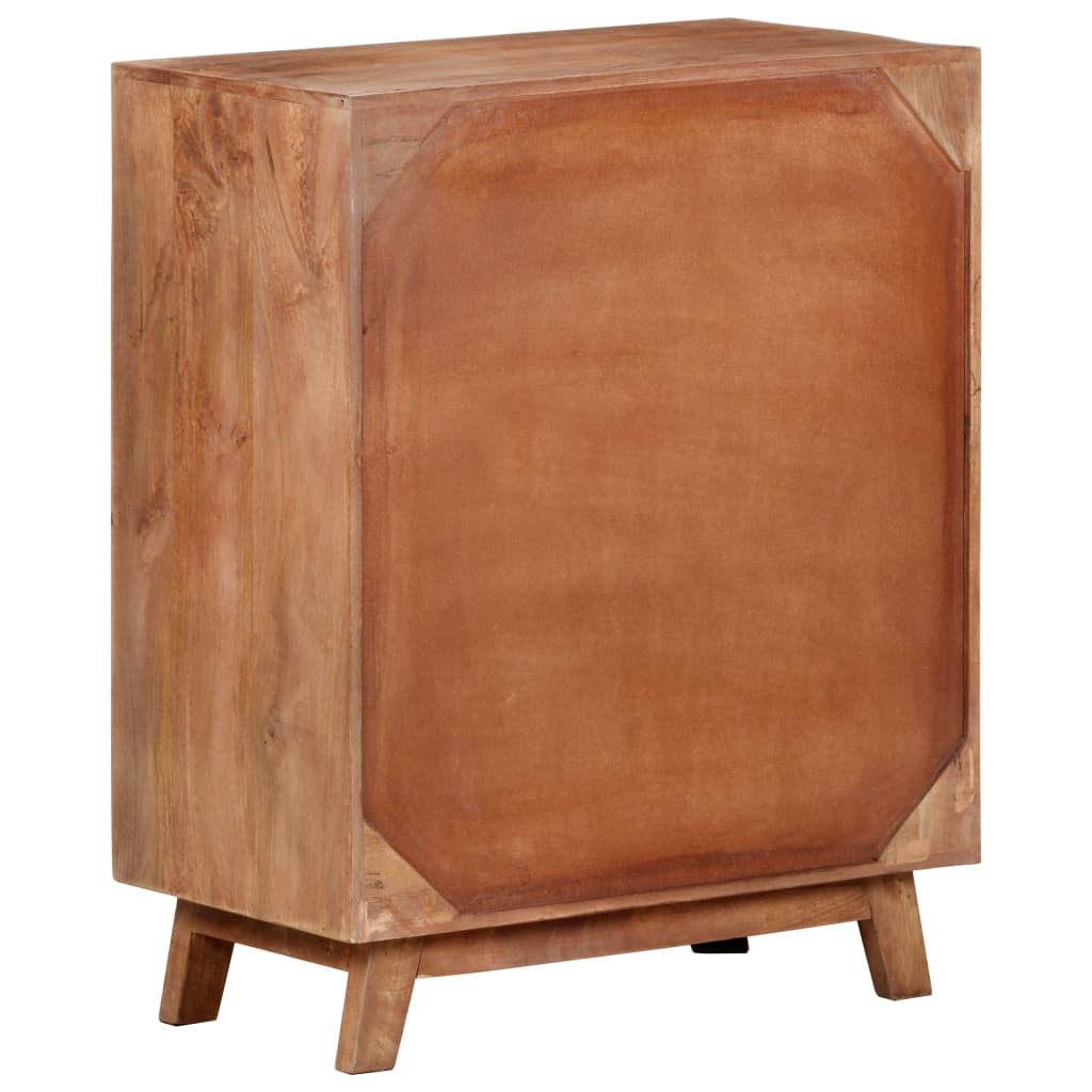vidaXL Komoda, 61x35x76 cm, lite drewno mango