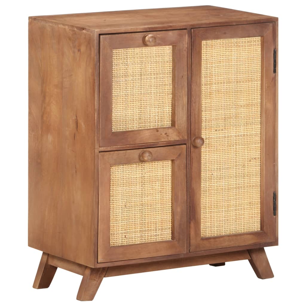 vidaXL Szafka, 60 x 35 x 75 cm, lite drewno mango