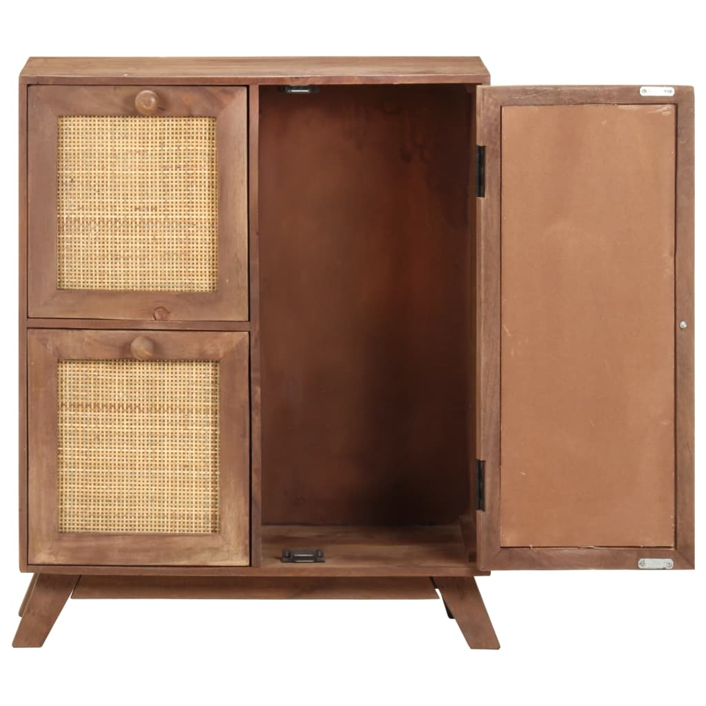 vidaXL Szafka, 60 x 35 x 75 cm, lite drewno mango