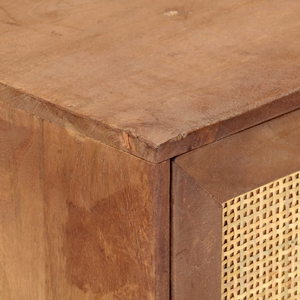 vidaXL Szafka, 60 x 35 x 75 cm, lite drewno mango