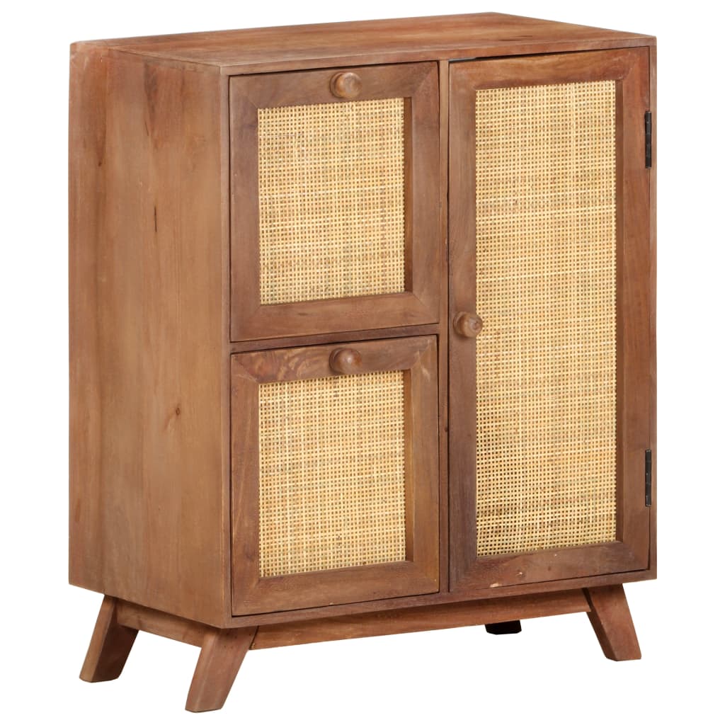 vidaXL Szafka, 60 x 35 x 75 cm, lite drewno mango