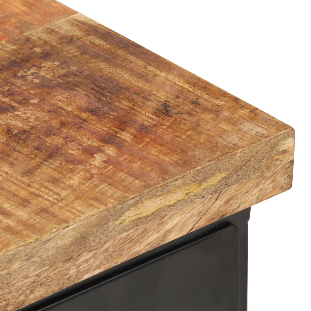 vidaXL Szafka nocna, 40 x 30 x 52 cm, surowe drewno mango