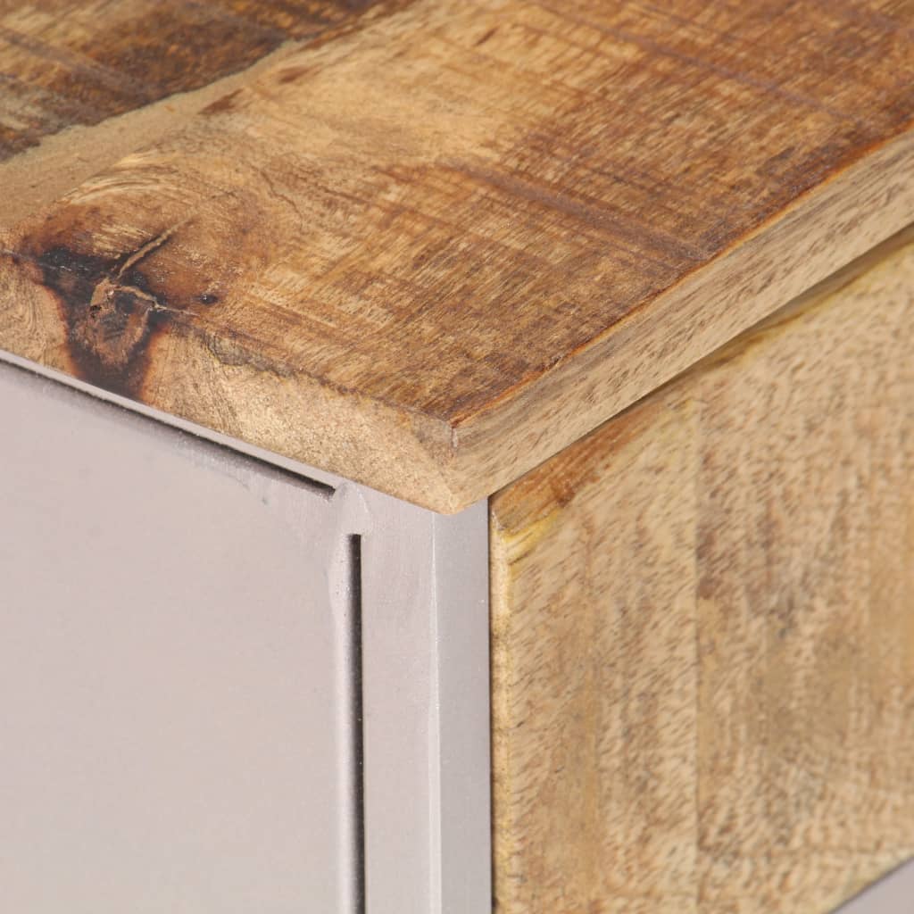 vidaXL Szafka nocna, 40x30x50 cm, surowe drewno mango