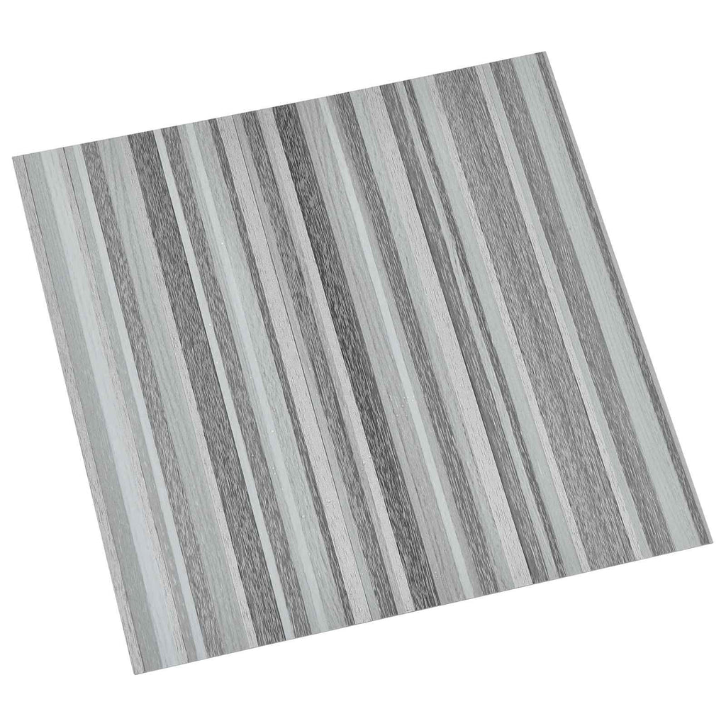 vidaXL Deski podłogowe 5,11 m² 55 pcs PVC Paski