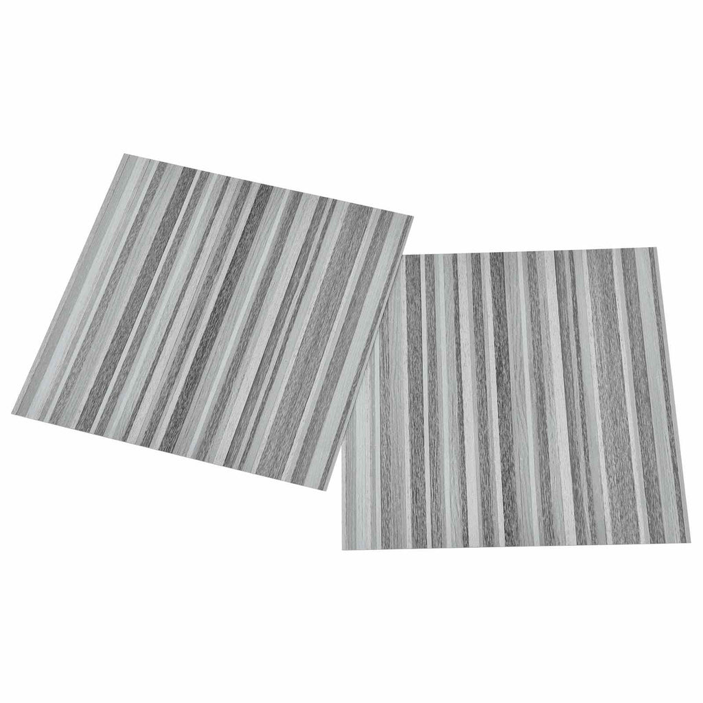 vidaXL Deski podłogowe 5,11 m² 55 pcs PVC Paski