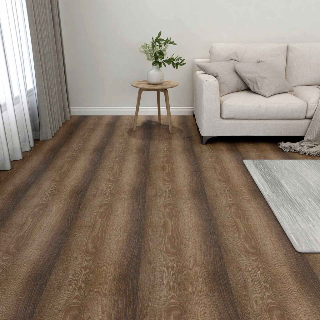 vidaXL Deski podłogowe 5,11 m² 55 pcs PVC stare drewno