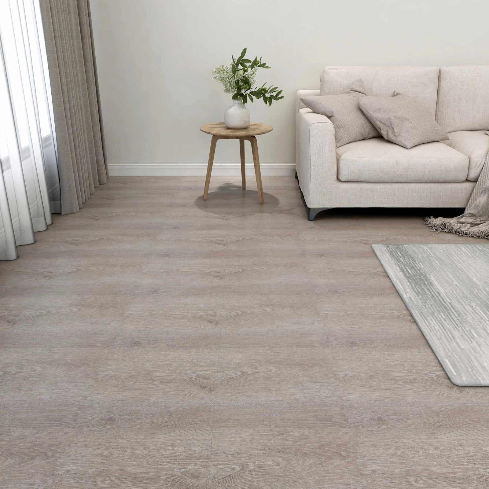 vidaXL Deski podłogowe 5,11 m² 55 pcs PVC drewno