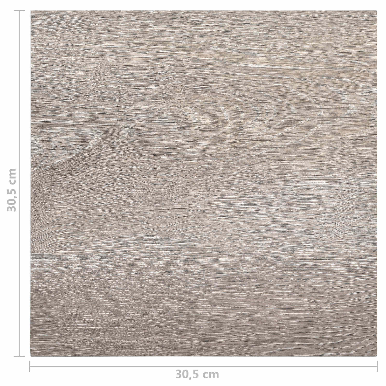 vidaXL Deski podłogowe 5,11 m² 55 pcs PVC drewno