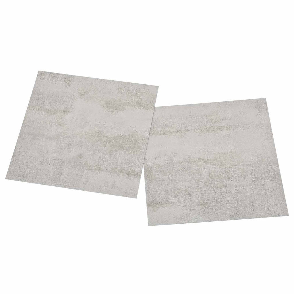 vidaXL Deski podłogowe 5,11 m² 55 pcs PVC Szary i Jasnoszary
