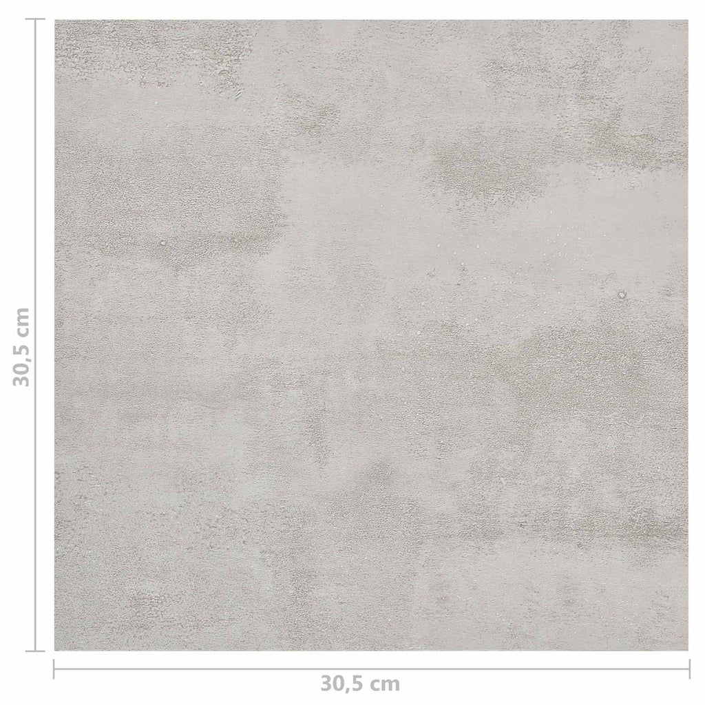 vidaXL Deski podłogowe 5,11 m² 55 pcs PVC Szary i Jasnoszary