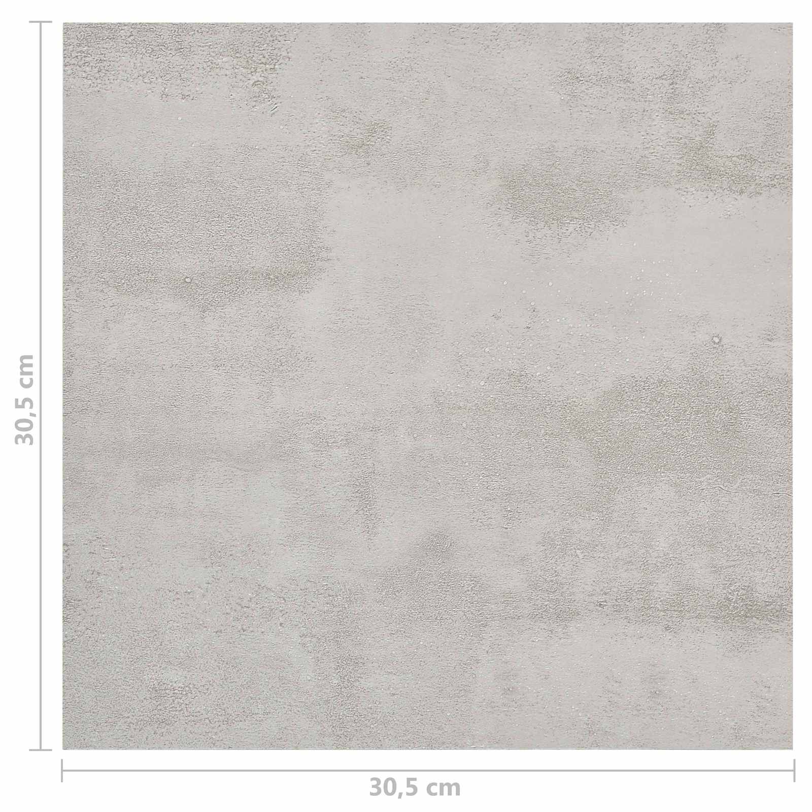 vidaXL Deski podłogowe 5,11 m² 55 pcs PVC Szary i Jasnoszary