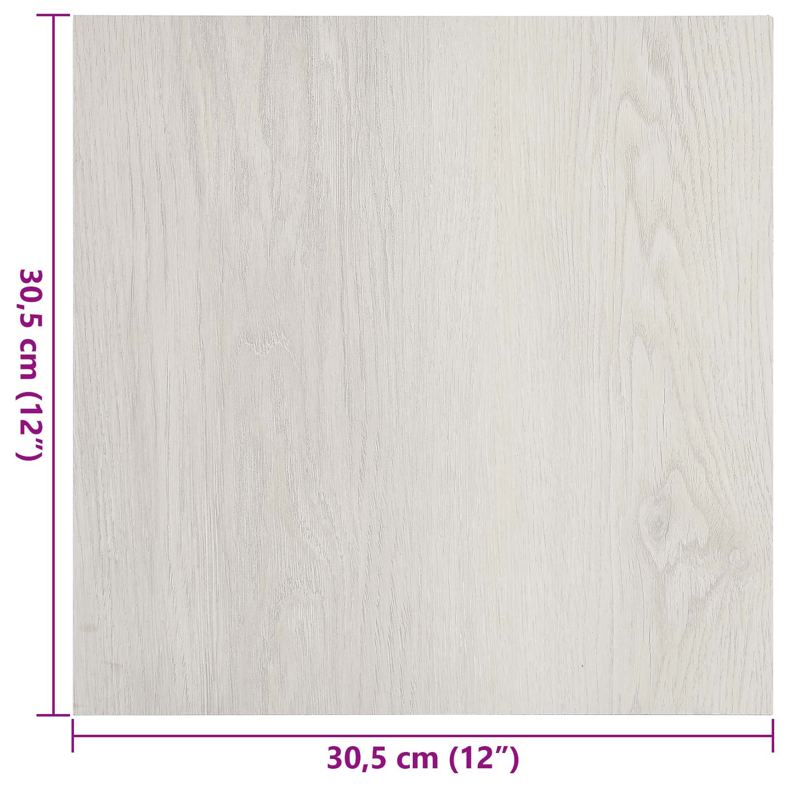 vidaXL Deski podłogowe 5,11 m² 55 pcs PVC Jasny beż