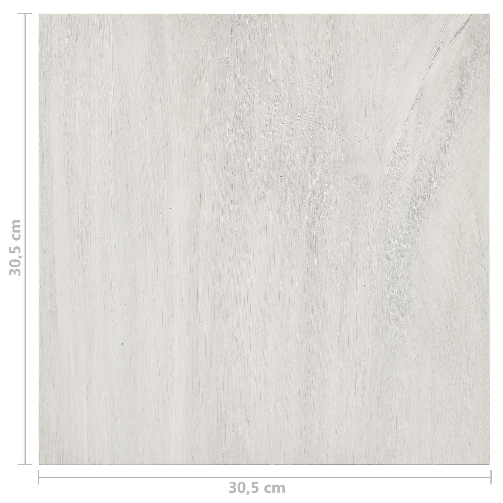 vidaXL Deski podłogowe 55 pcs Kremowy 5,11 m² PVC