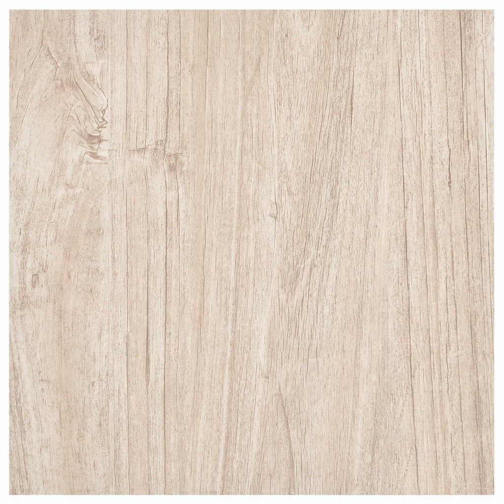 vidaXL Deski podłogowe 5,11 m² 55 pcs PVC Biały i kolor drewna