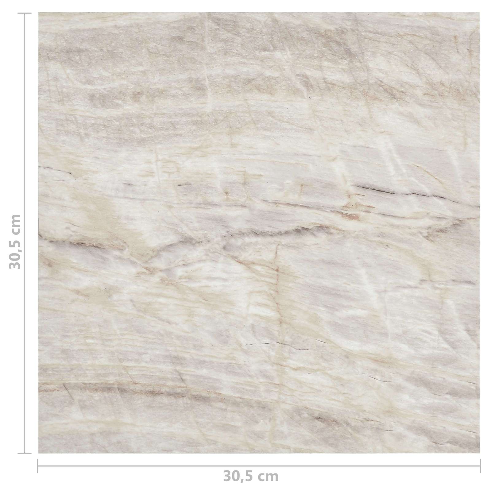 vidaXL Deski podłogowe 5,11 m² 55 pcs PVC Brązowy i beżowy