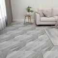 vidaXL Deski podłogowe 55 pcs Szary 5,11 m² PVC