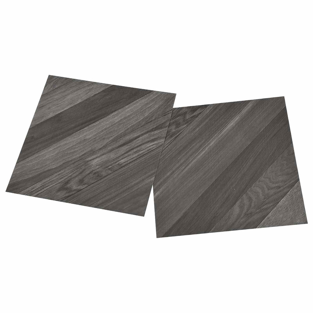 vidaXL Deski podłogowe 55 pcs Szary 5,11 m² PVC