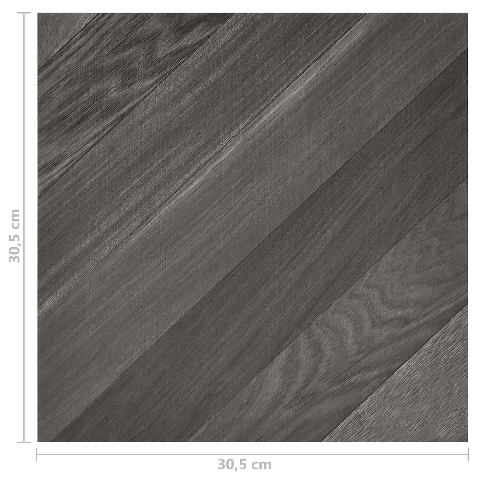 vidaXL Deski podłogowe 55 pcs Szary 5,11 m² PVC