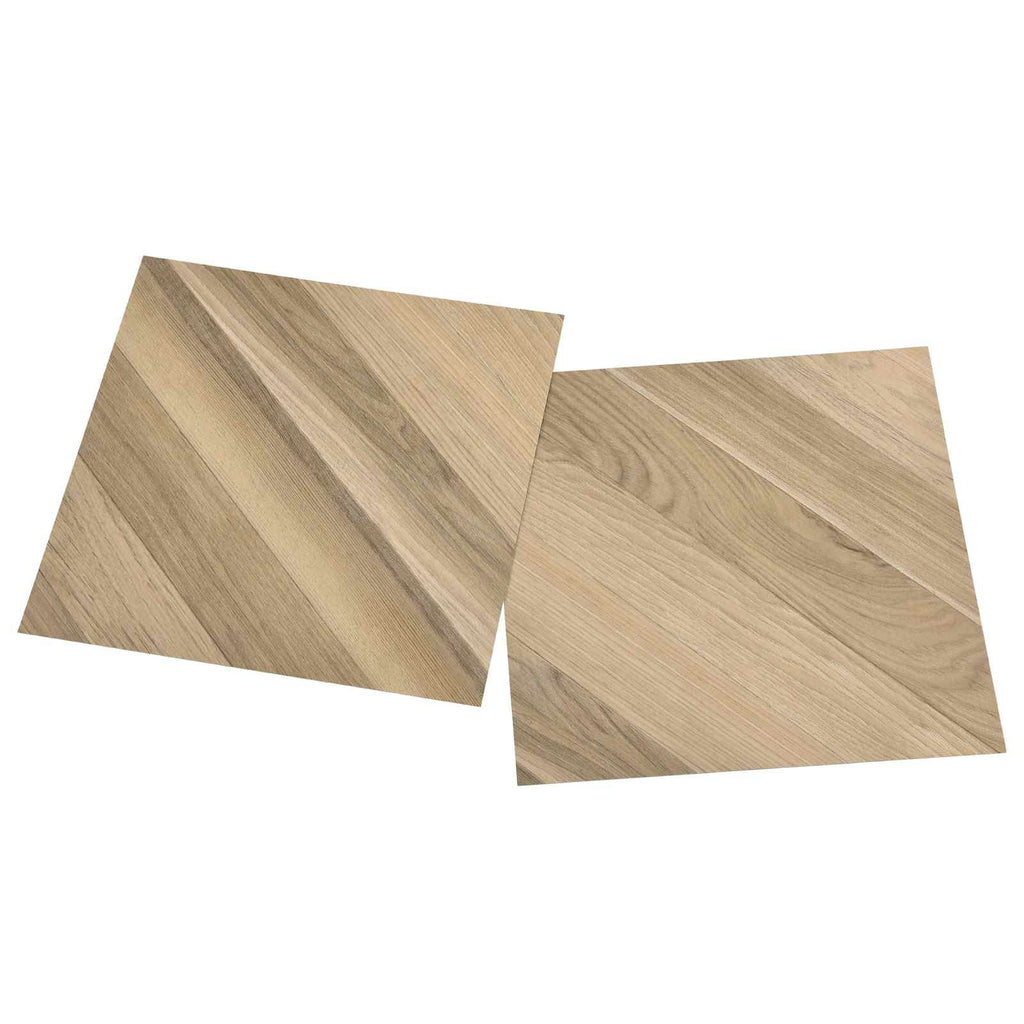 vidaXL Deski podłogowe 55 pcs Brązowy 5,11 m² PVC