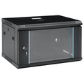 vidaXL Ścienna szafka serwerowa 6U, 19", IP20, 600x450x350 mm