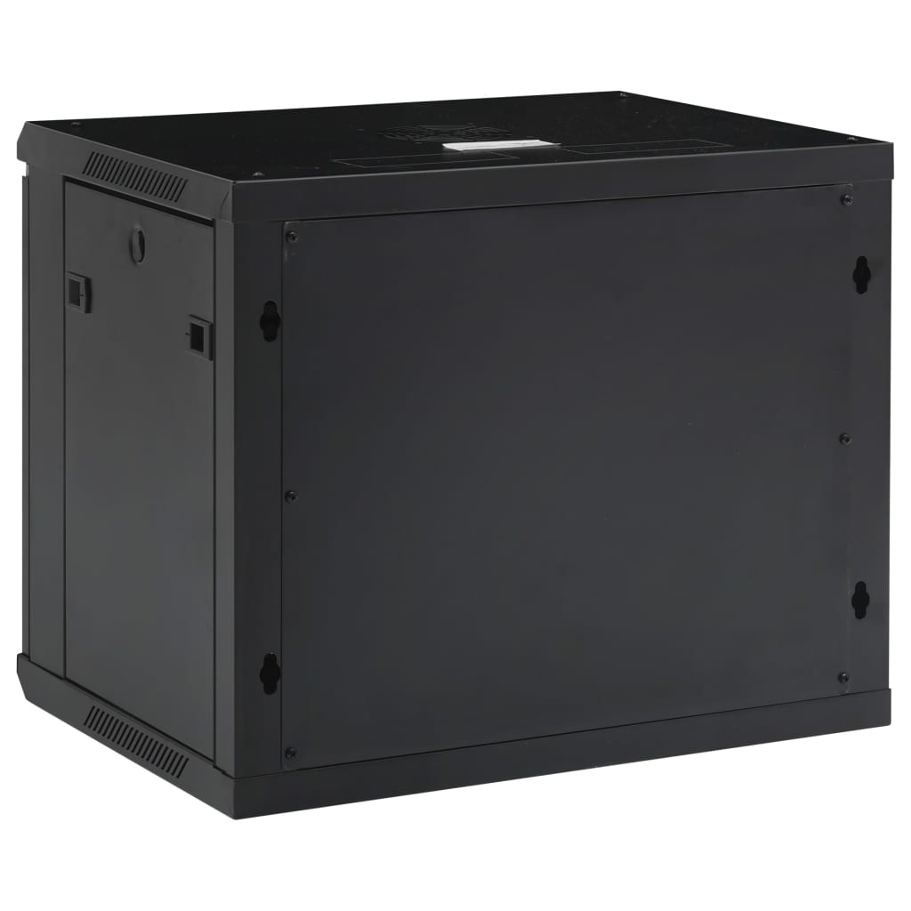 vidaXL Ścienna szafka serwerowa 9U, 19", IP20, 600x450x510 mm