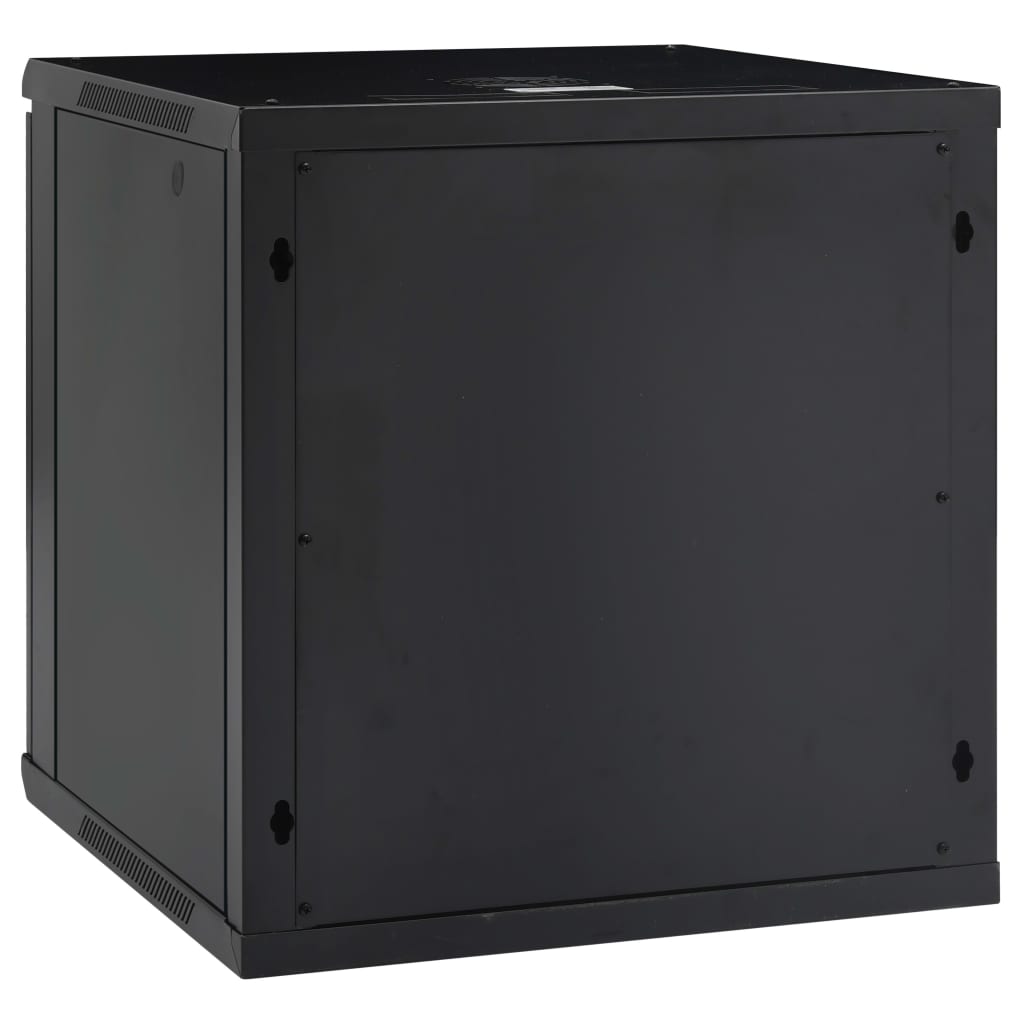 vidaXL Ścienna szafka serwerowa 12U, 19", IP20, 600x600x640 mm