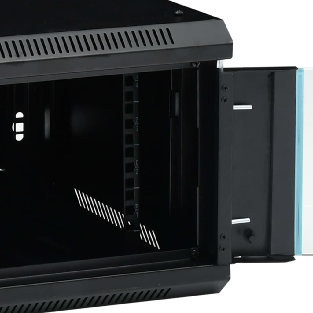 vidaXL Ścienna szafka serwerowa 12U, 19", IP20, 600x600x640 mm