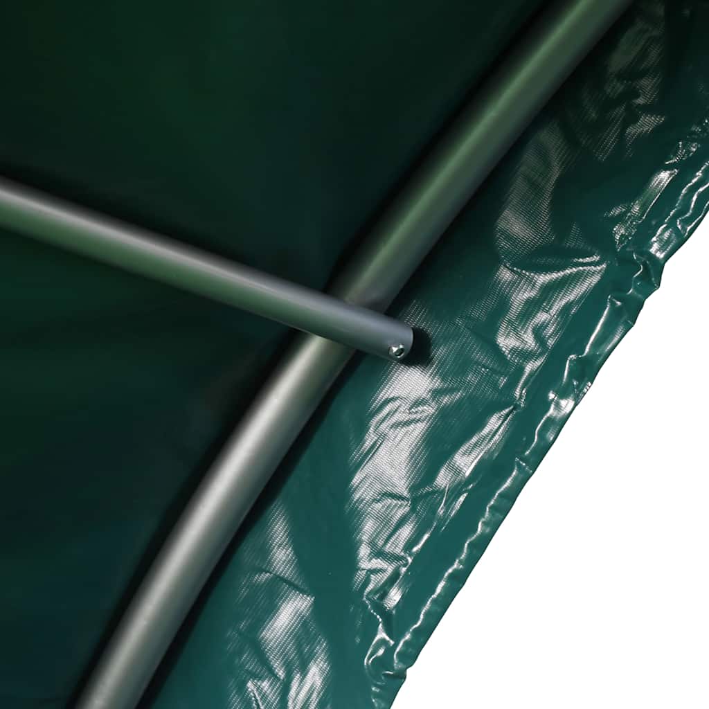 vidaXL Namiot dla bydła, PVC, 3,7 x 3,7 m, zielony