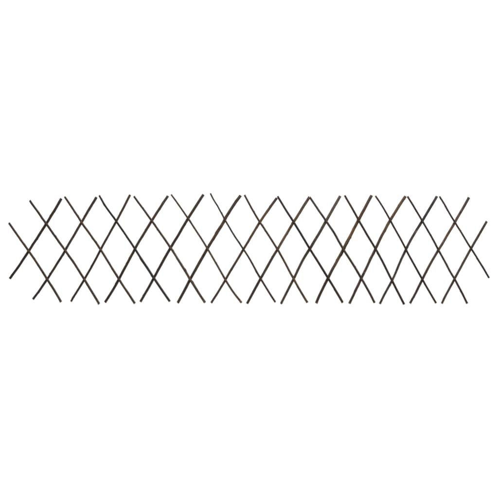 vidaXL Płot kratka z wierzby, 5 szt., 180 x 30 cm